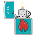 zippo flame design personalizado