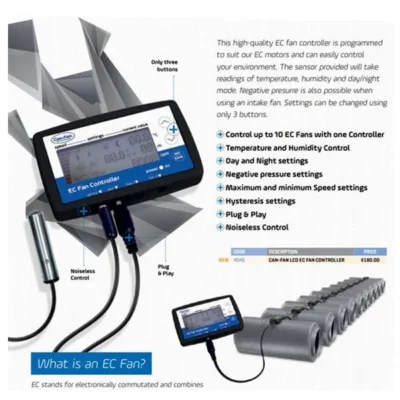 EC Fan Controller Can Fan - Imagen 2