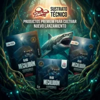 Black Megalodon Sustrato Técnico Formatos