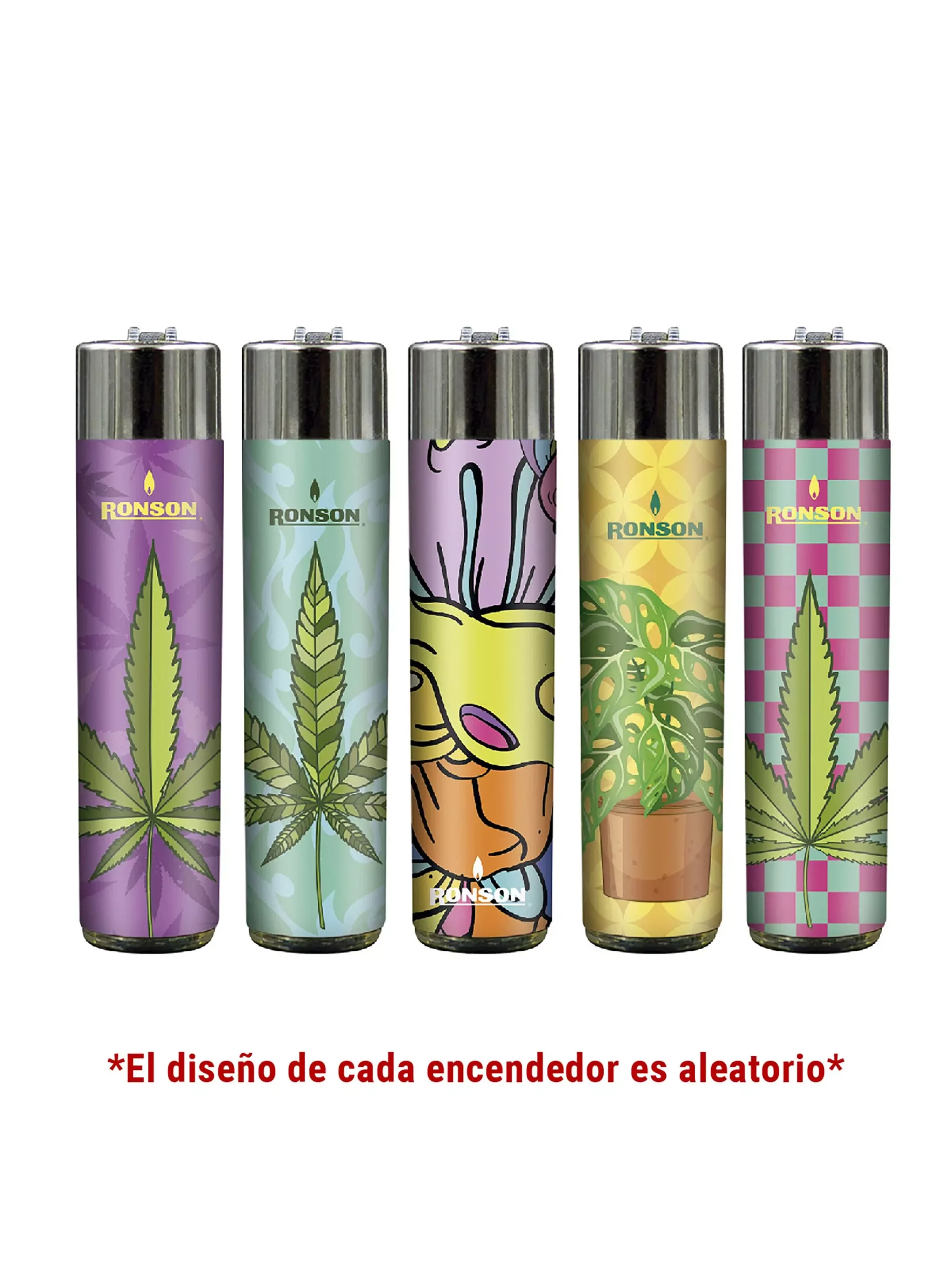 Encendedor Ronson Round - Display 16 Unidades