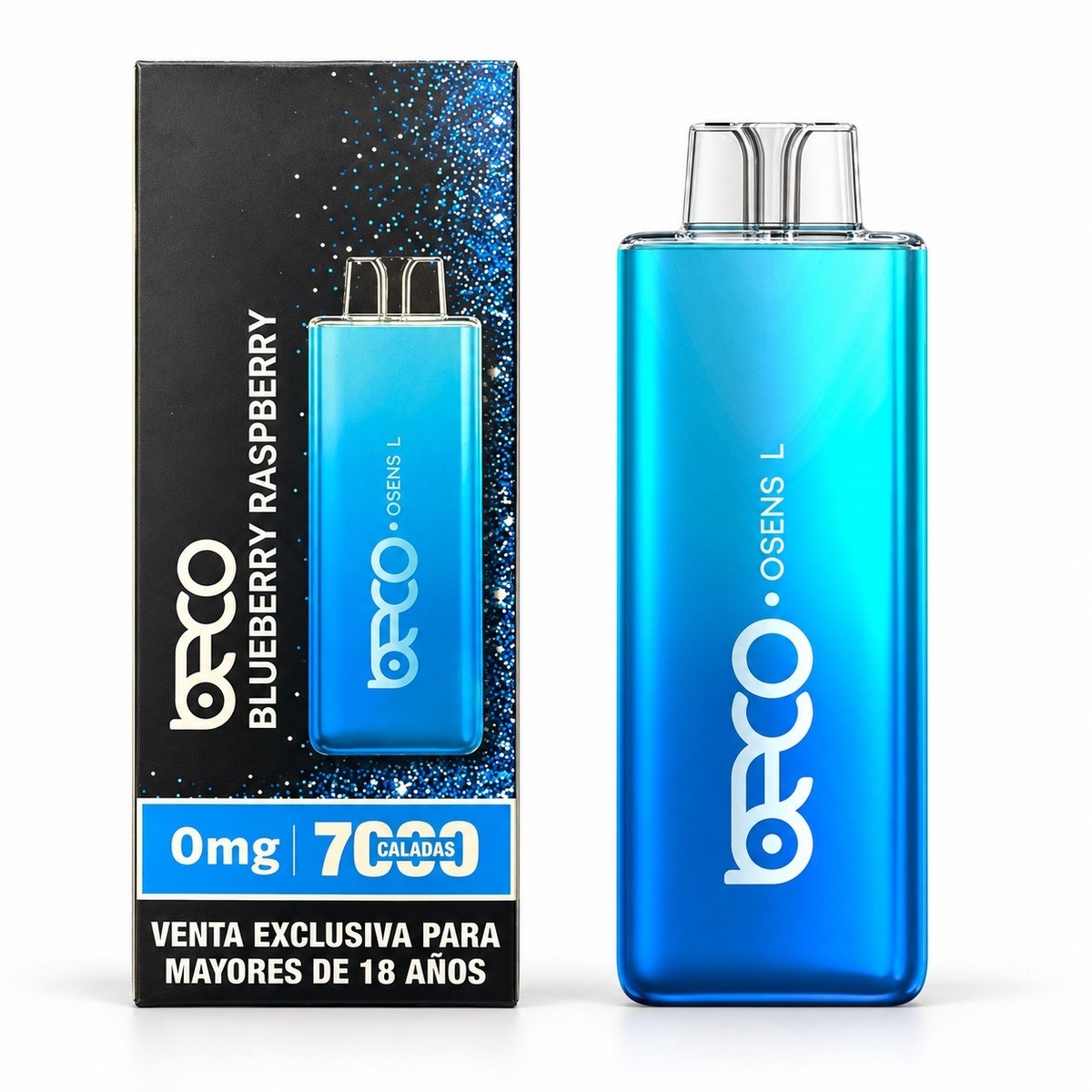 Vape Desechable sin Nicotina Osens L 7000 Puffs Beco - Imagen 2
