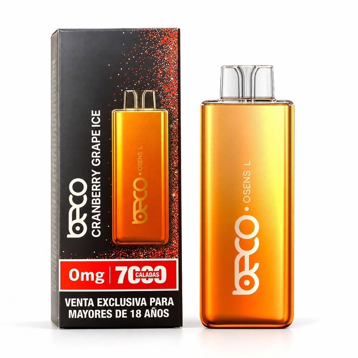 Vape Desechable sin Nicotina Osens L 7000 Puffs Beco - Imagen 3