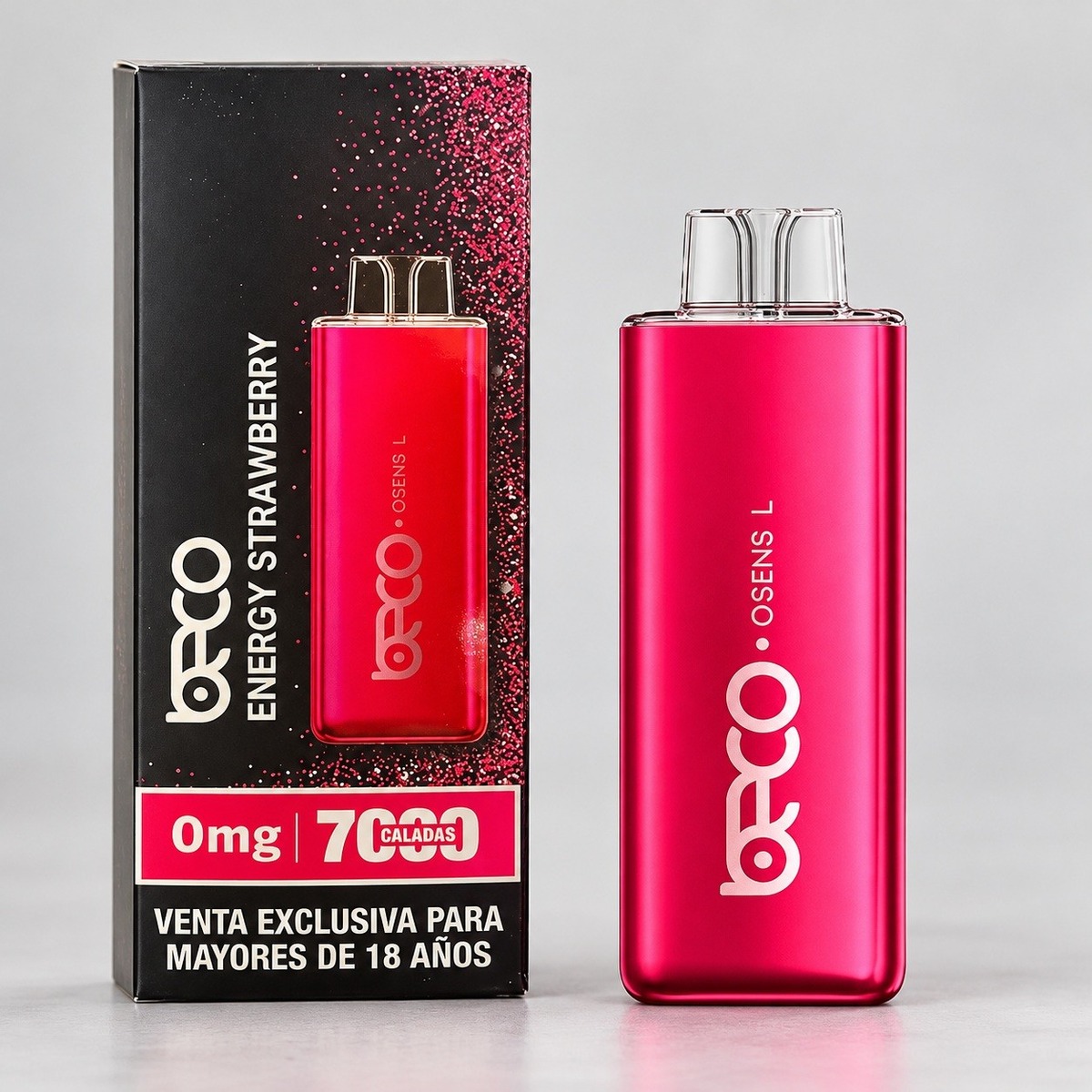 Vape Desechable sin Nicotina Osens L 7000 Puffs Beco - Imagen 4