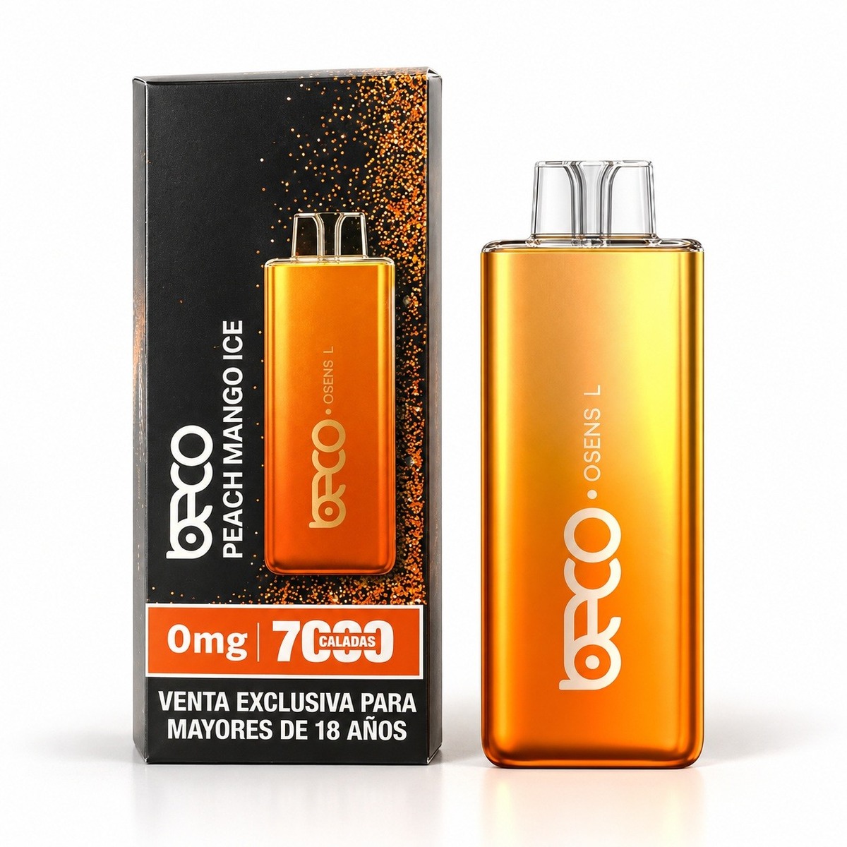 Vape Desechable sin Nicotina Osens L 7000 Puffs Beco - Imagen 6