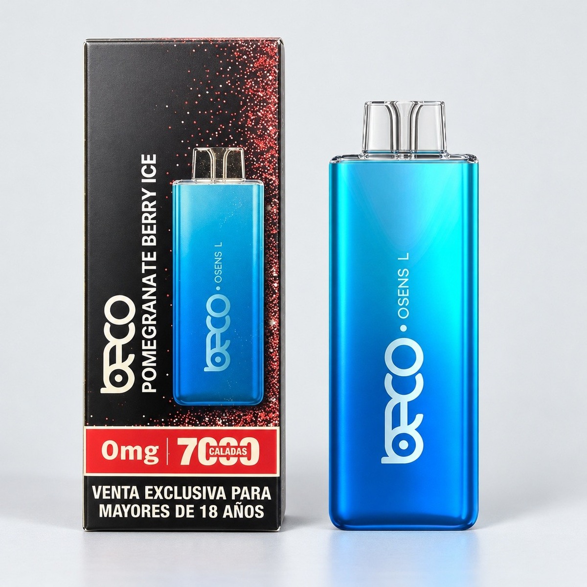 Vape Desechable sin Nicotina Osens L 7000 Puffs Beco - Imagen 5