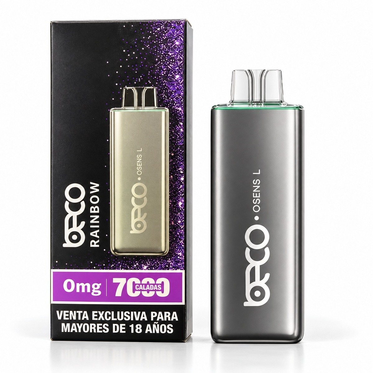 Vape Desechable sin Nicotina Osens L 7000 Puffs Beco - Imagen 8