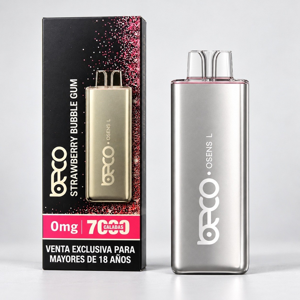 Vape Desechable sin Nicotina Osens L 7000 Puffs Beco - Imagen 7
