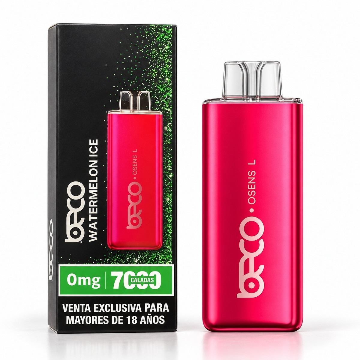 Vape Desechable sin Nicotina Osens L 7000 Puffs Beco