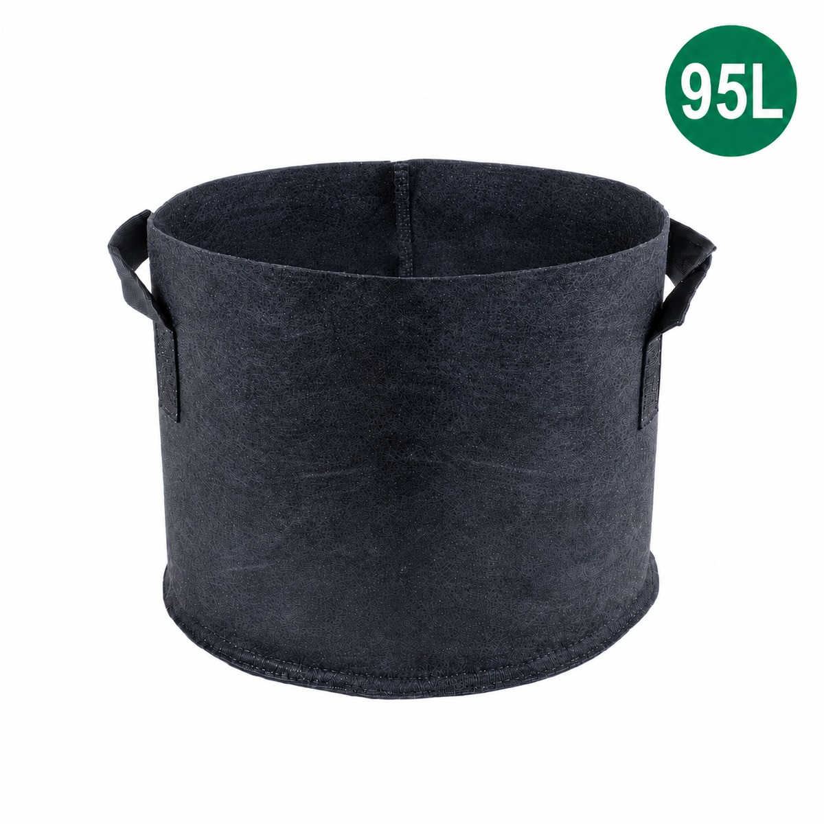 Maceta Textil Black 95L Kasvi